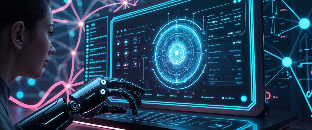 A_hightech_futuristic_scene_showcasing_the_0