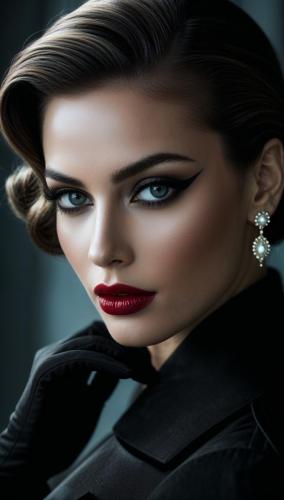 A captivating closeup portrait of a myster 0 4b8a2dac-bcf0-4a17-9bb7-d63f93b2da07