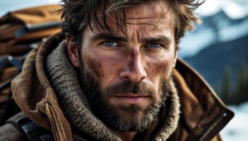 A rugged closeup portrait of a seasoned ad 0 ed81c10c-4b78-46c0-a110-bb33be5505b7