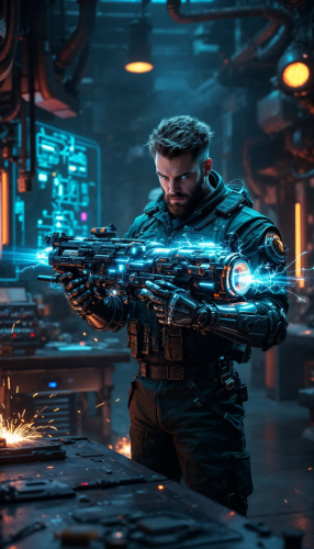 freepik  a-brilliant-cyberpunk-engineer-stands-in-a-hightec  75274